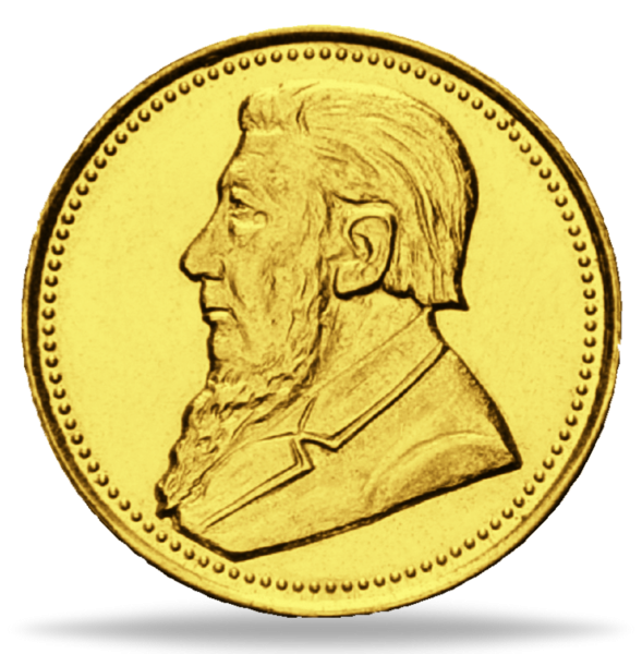 SÜDAFRIKA, 3 Pence 1898. Golda - Münze Vorderseite