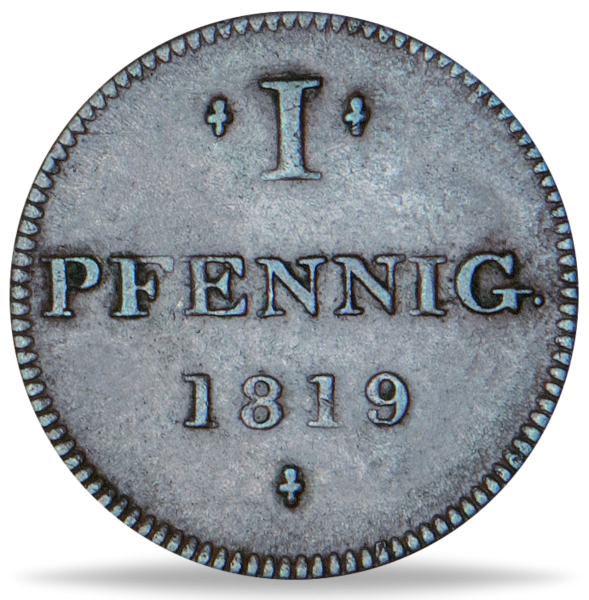 Frankfurt Judenpfennig - Münze Vorderseite