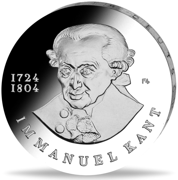 20 Mark der DDR Immanuel Kant - Münze Vorderseite