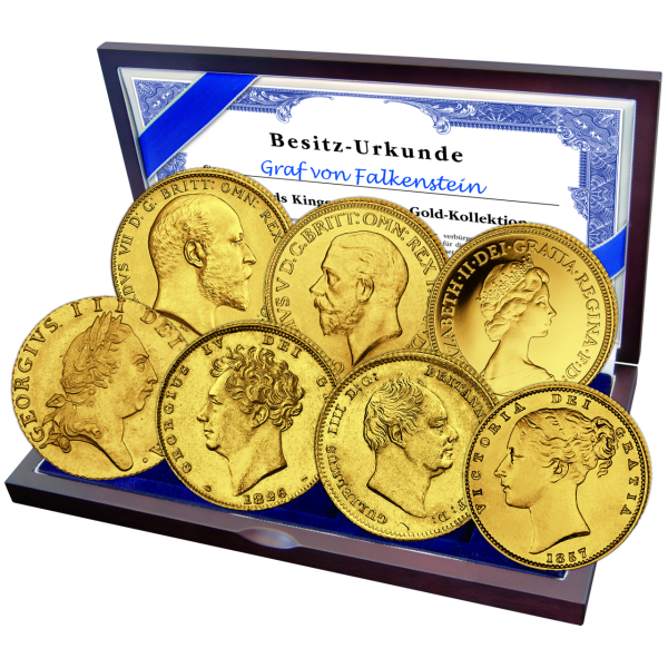 Kings & Queens Gold-Kollektion - Kassette