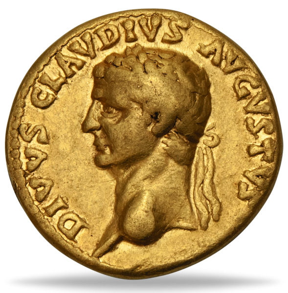 RÖM.REICH, Claudius, Aureus 44 - Münze Vorderseite