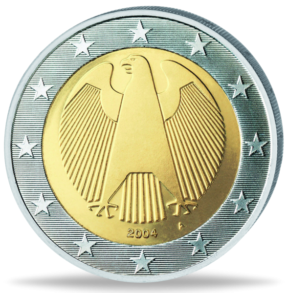 2 E Deutschland 2004 - Münze Vorderseite