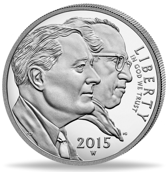 USA 1 $ March of Dimes - Voderseite