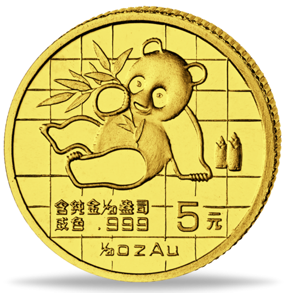01700550 ^ 1989 ^ - ^ 20 ^ - ^_5 Y Panda 1_20 oz Au_VS