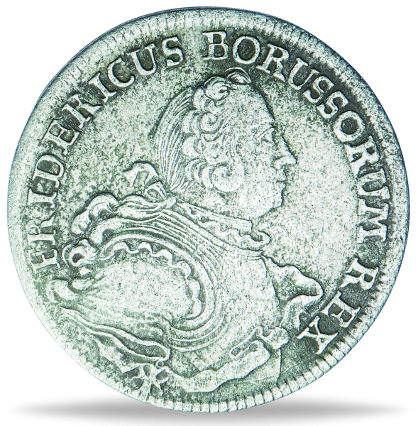 18 Gröscher Friedrich II - Vorderseite Münze