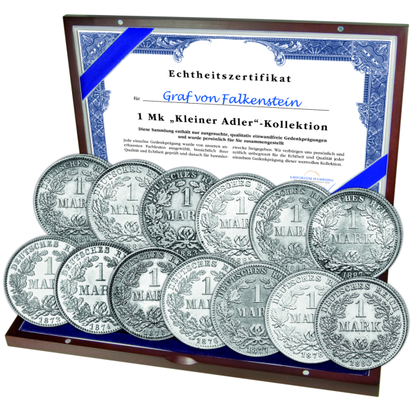 13er 1 Mark kleiner Adler - Kassette