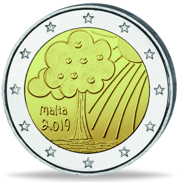 2 Euro Natur und Umwelt - Münze Vorderseite
