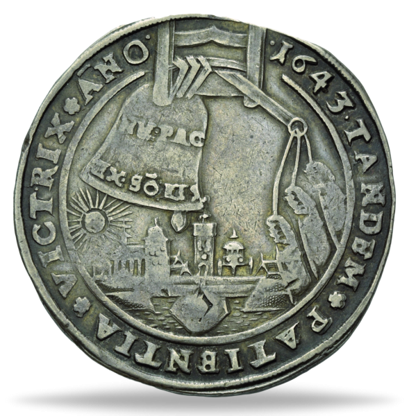 Braunschweig Lüneburg Glockentaler 1643 - Vorderseite Münze