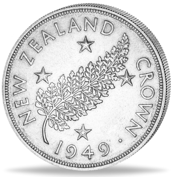 1 Crown George VI - Vorderseite Münze