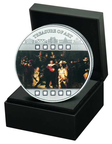 2000 Francs Rembrandts Nachtwache - Kassette