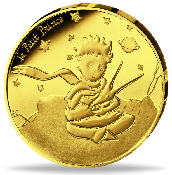 Frankreich, 5 Euro Der Kleine Prinz, 2026, Gold, PP - Münze Vorderseite