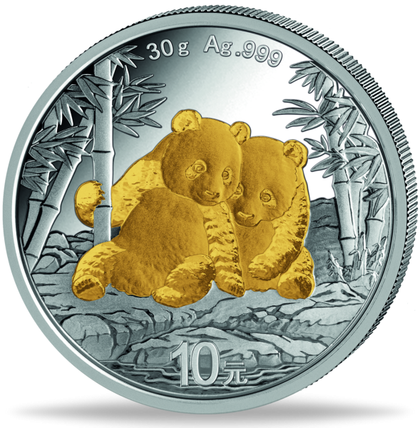 017010065 ^ 2026 ^ - ^ 20 ^ Goldver ^_10Yuan_Panda_Farbe_Nacht_Version_VS