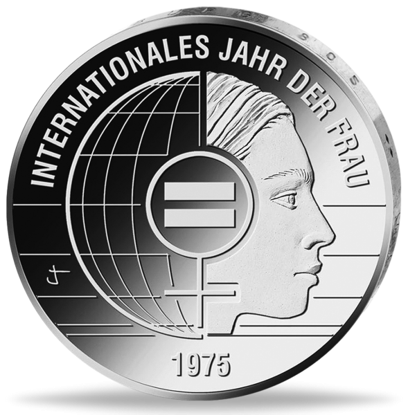 20 Euro 50 Jahre Intern. Jahr der Frau, 2025, Silber, st - Münze Vorderseite