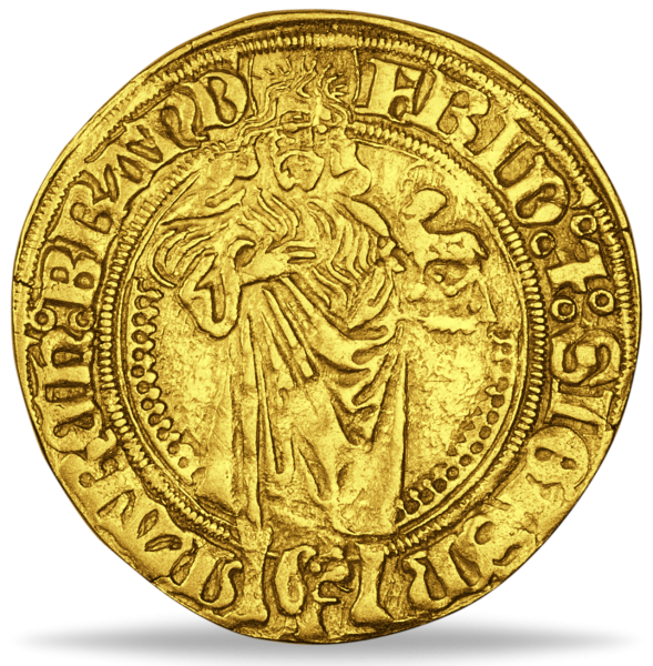 Goldgulden 1486-1495,  Friedrich der Ältere und Sigismund - Münze Vorderseite