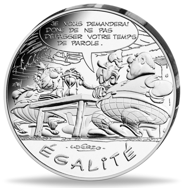 10 Euro Asterix - Militär - Münze Vorderseite