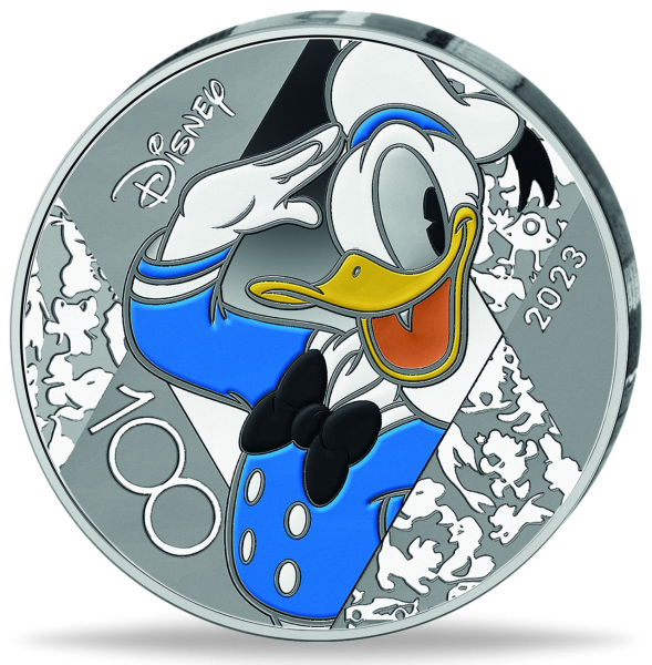 10 E Disney - Donald Duck - Münze Vorderseite