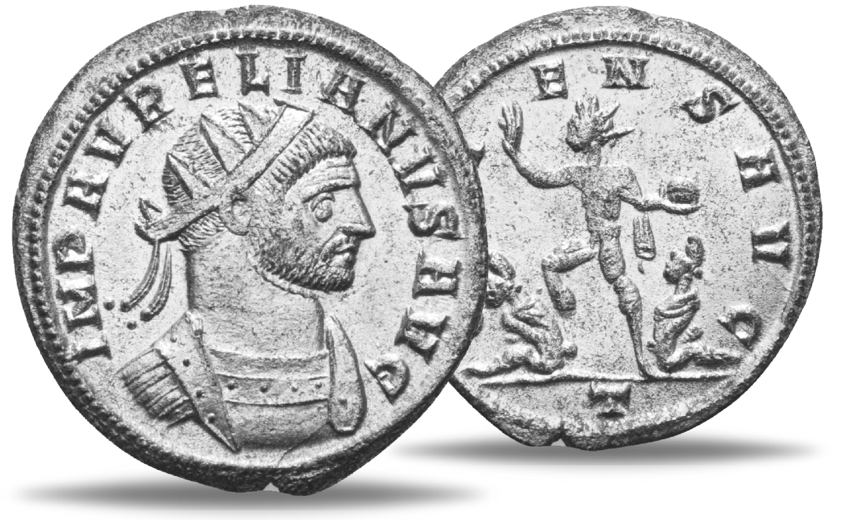 Antoninian Aurelian Römisches Reich Silber MünzenVersandhaus
