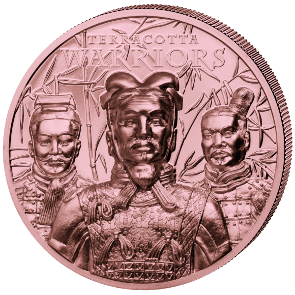1 Dollar Terrakotta Krieger - Münze Vorderseite