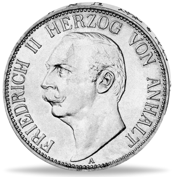 3 Mark Friedrich II. - Vorderseite Münze