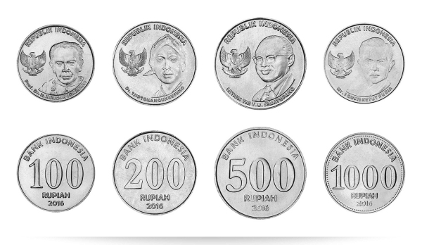 1.800 Rupien-Kursmünzensatz Indonesien - Satzbild