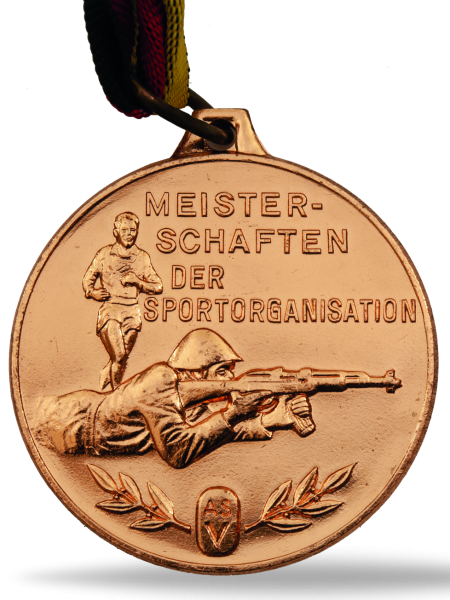 Medaille Meistersschaften Sportorganisationen Bronze - Vorderseite