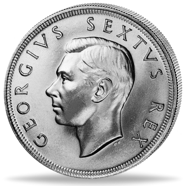 5 Shilling 300 Jahre Kapstadt Capetown - Vorderseite Münze