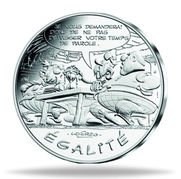 10 Euro Asterix - Militär - Münze Vorderseite