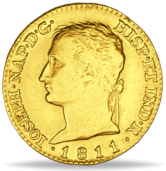 80 Reales Joseph_Napoleon - Vorderseite Münze