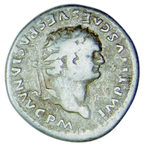 Denar Kaiser Titus - Münze Vorderseite