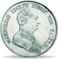 00300431807 50_Thun43_Konventionstaler_Maximilian_I_Joseph_VS