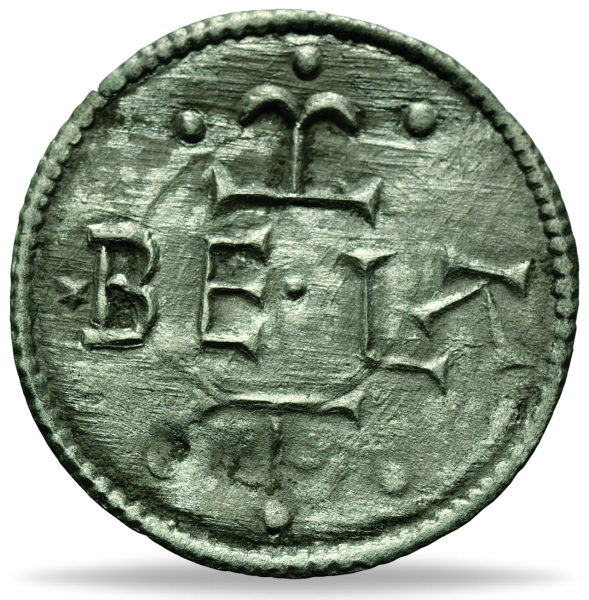 Ungarn, Denar o. J., König Bela III. Münze Vorderseite