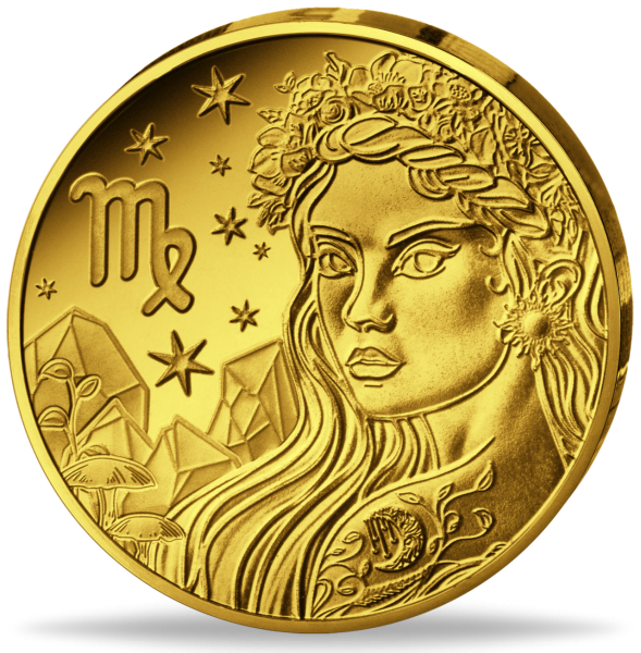 Frankreich, 5 Euro Jungfrau, 2026, 0,5 g Gold, PP - Münze Vorderseite
