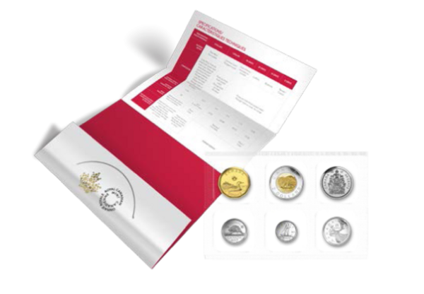 3_90 Dollar Kurssatz - Sammelmappe