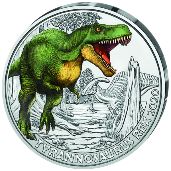 3 Euro „Tyrannosaurus Rex“