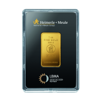 1 Unze Goldbarren - Vorderseite Goldbarren 1 Unze Goldbarren - Vorderseite Goldbarren