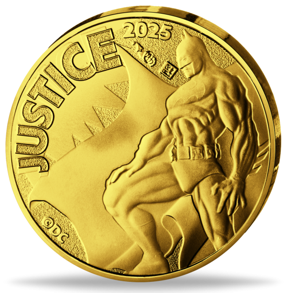 Frankreich, 250 Euro Justice, 2025, Gold, st, im Etui - Münze Vorderseite