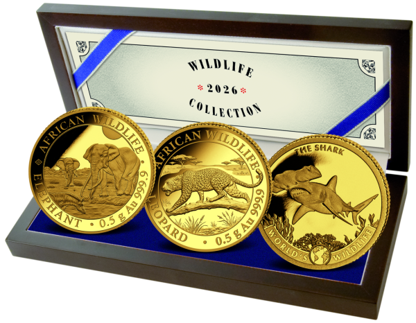 3 x 0.5g Wildlife Collection - Satzbild