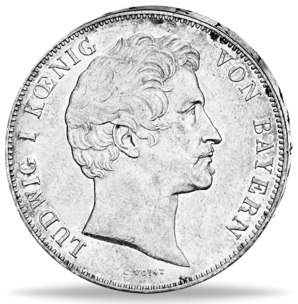 Taler Standbild Duerers - Münze Vorderseite