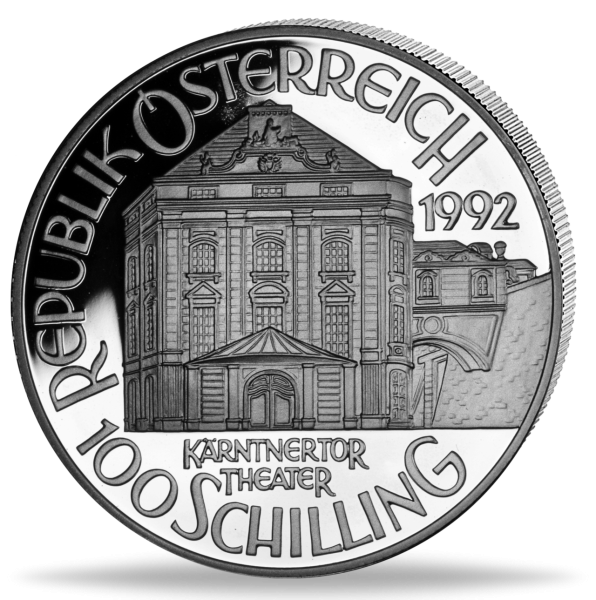 Österreich, 100 Schilling 1992, Wiener Philharmonie Otto Nicolai