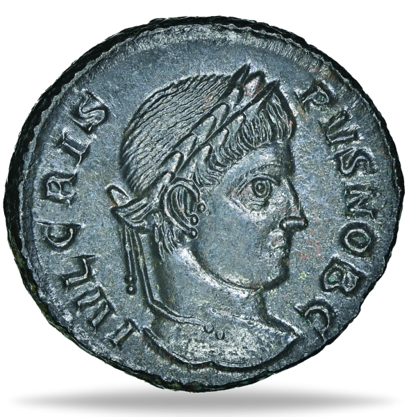RÖM.REICH, Crispus, AE Follis, K.142.18 - Münze Vorderseite