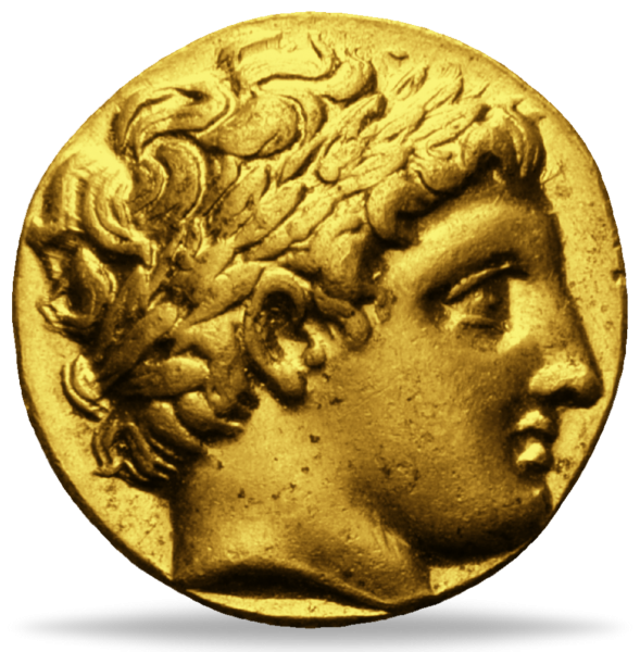 AV Stater Philipp II Makedonien - Vorderseite Münze