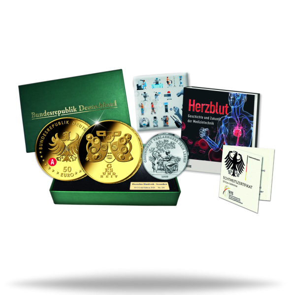 50-Euro-Edition Gesundheit, 2025, st, Prägebuchstabe A - Satzbild