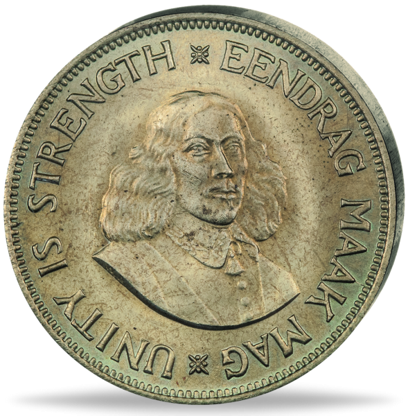 1 Cent Van Riebeeck - Münze Vorderseite