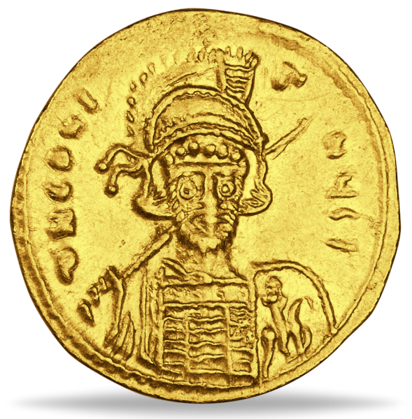 Gold-Solidus Konstantin IV. - Münze Vorderseite