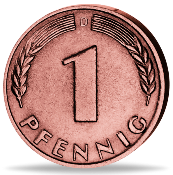 1 Pfennig „Gründungspfennig“ 1949 - Münze Vorderseite