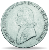 Preußen 1/6 Taler 1798-1809 - Münze Vorderseite Preußen 1/6 Taler 1798-1809 - Münze Vorderseite