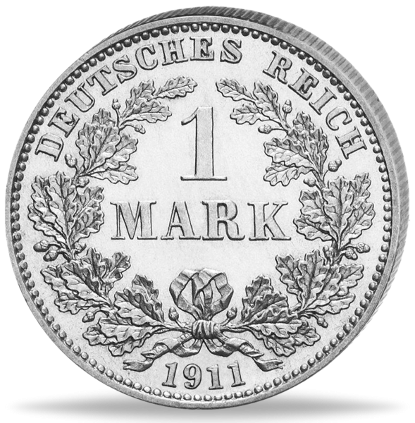 1 Mark großer Adler (Jaeger 17) - Münze Vorderseite