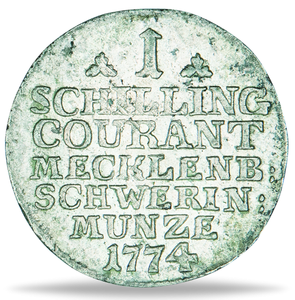 1 Schilling Mecklenburg Schwerin - Vorderseite Münze