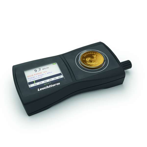 Edelmetallprüfer Aurum XPert - Produkt in Betrieb