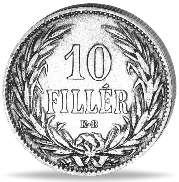 10 Filler - Münze Vorderseite